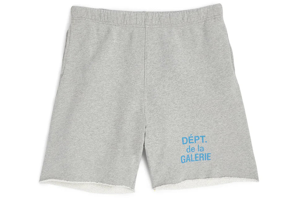Gallery Dept. French Logo Sweat Shorts Heather Grey