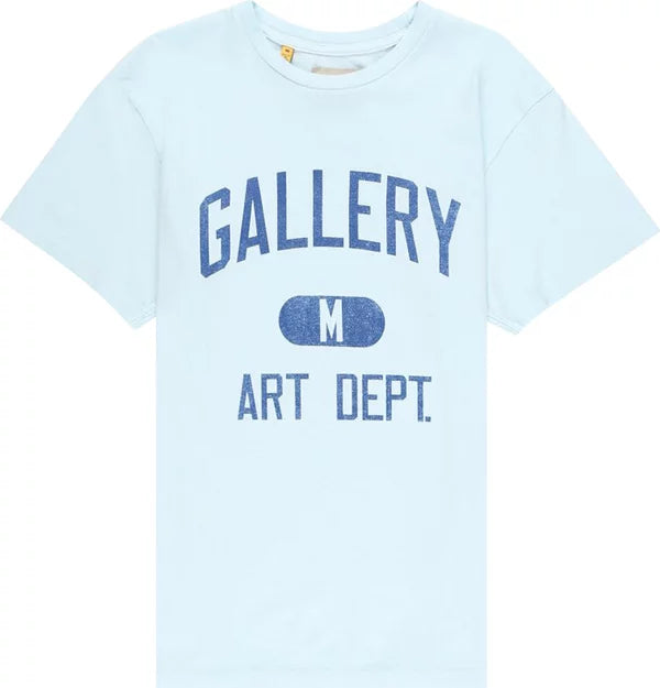 Gallery Dept. Art Dept Tee 'Light Blue/White'