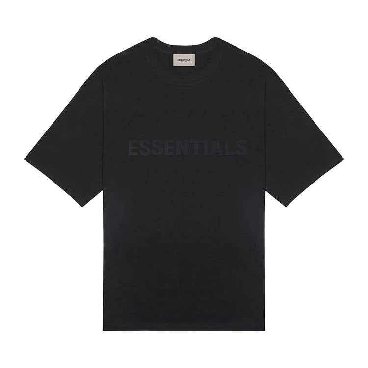 Fear of God Essentials Boxy T-Shirt Applique Logo Dark Slate/Stretch Limo/Black