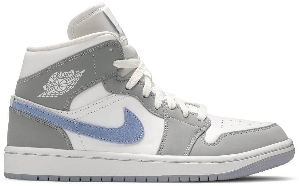 Jordan 1 Mid Aluminum