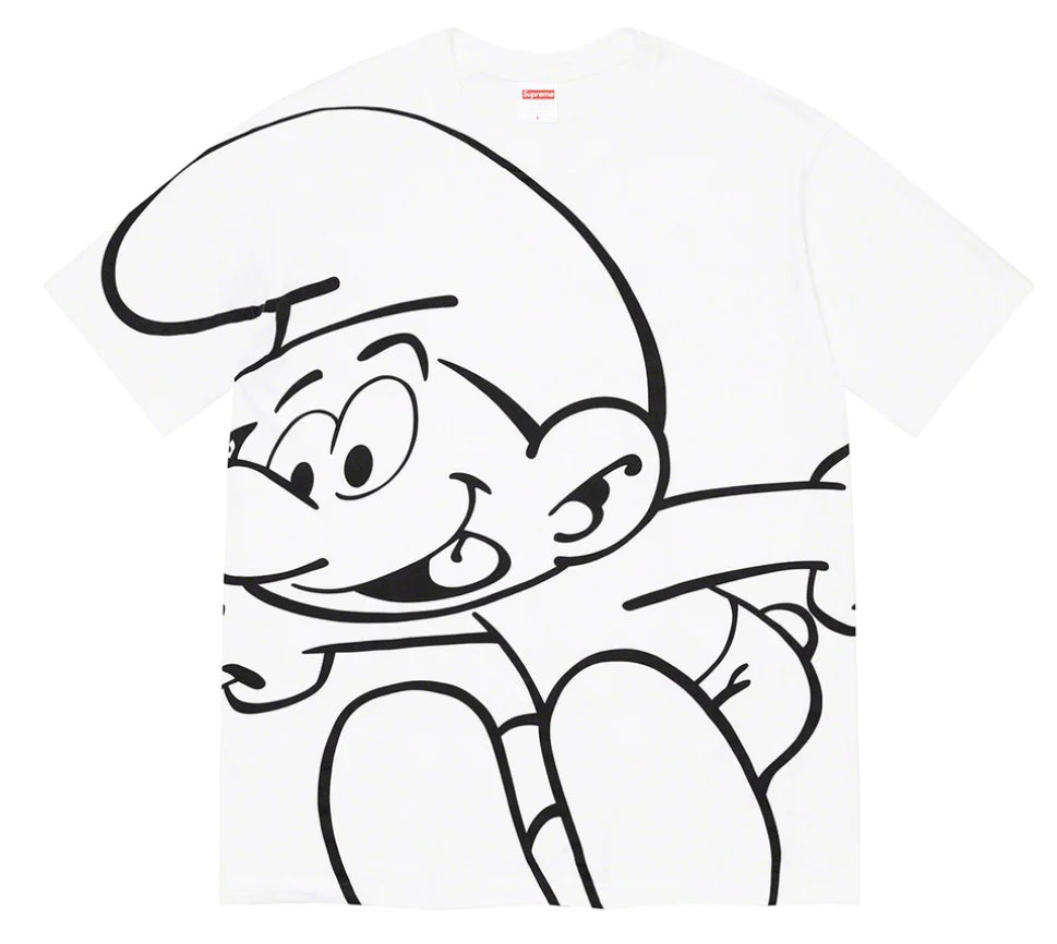 Supreme Smurfs Tee Wite