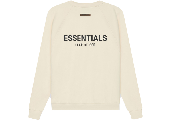 FEAR OF GOD ESSENTIALS PULL-OVER CREWNECK BUTTERCREAM