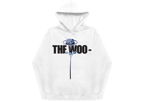 Vlone X Pop Smoke The Woo Hoodie White