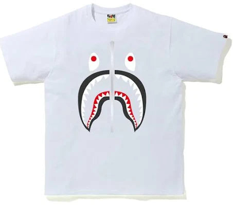 BAPE Shark Tee White/Black