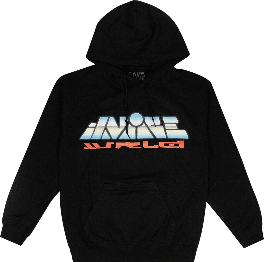 Vlone x Juice WRLD Chrome VWRLD Hoodie 'Black'