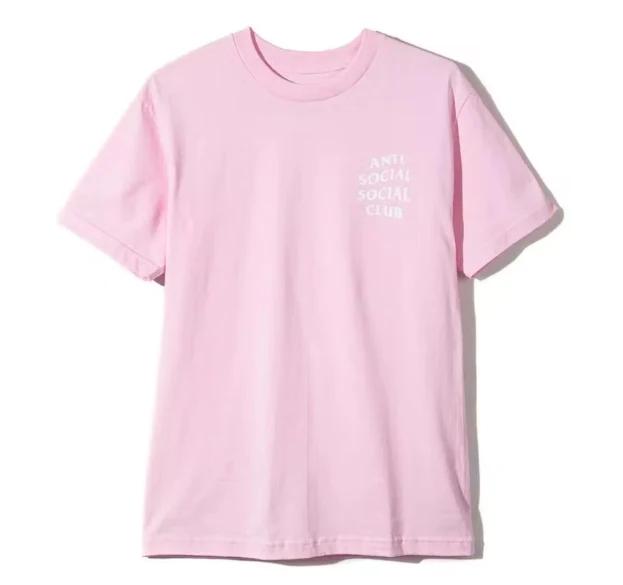 Anti Social Social Club Logo 2 T-shirt Pink
