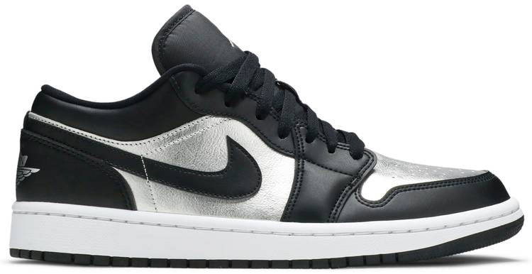 Jordan 1 Low SE Black Metallic Silver (W)