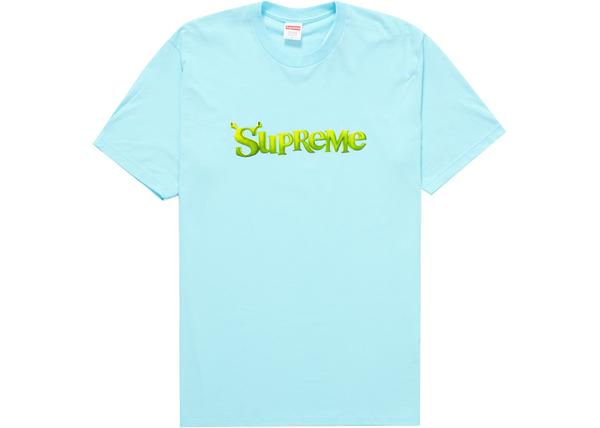 SUPREME SHREK TEE TURQUOISE