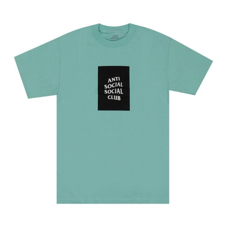 Anti Social Social Club Box Logo T-Shirt Teal