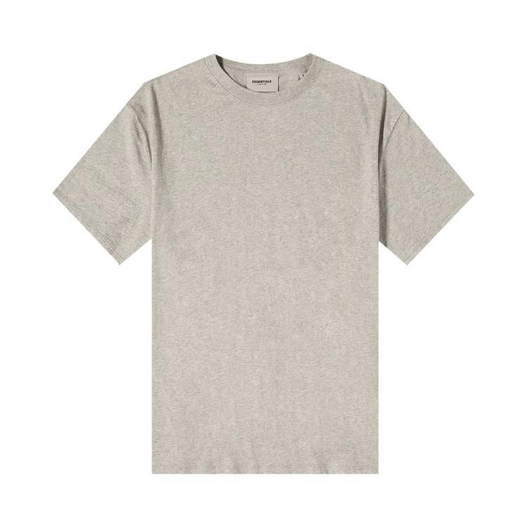 FEAR OF GOD ESSENTIALS T-Shirt Dark Heather Oatmeal