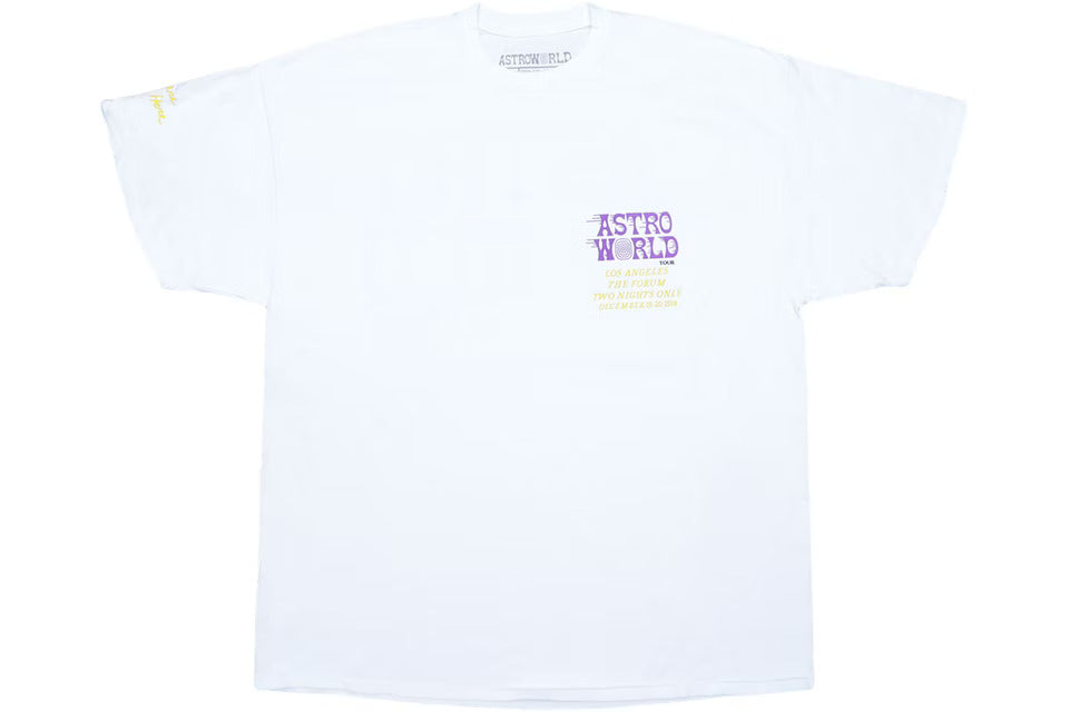 Travis Scott Astroworld LA Exclusive T-shirt White