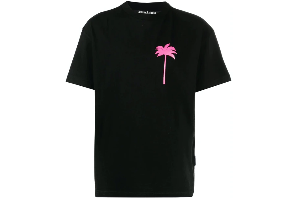 Palm Angels Palm Tree Crewneck T-shirt Black