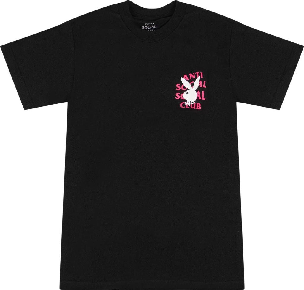 Anti Social Social Club x Playboy Remix T-Shirt 'Black'