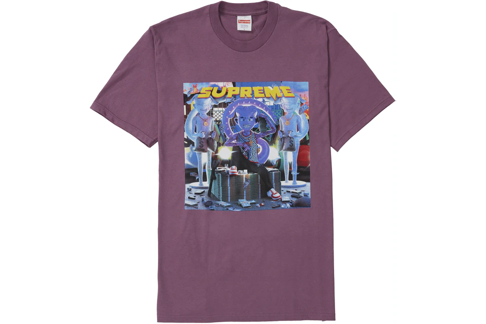 Supreme Richest Tee Plum