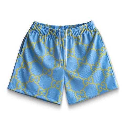 Bravest Studios Paisley Shorts Light Blue