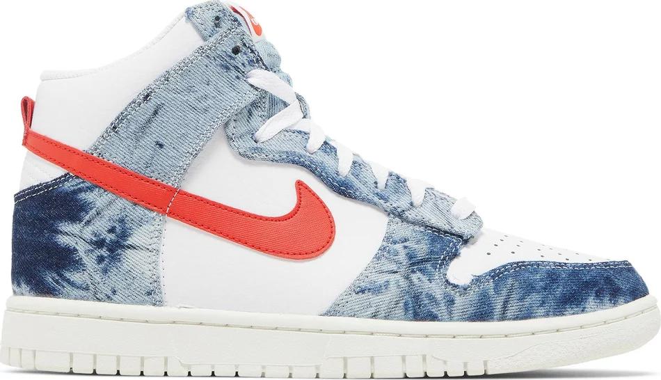 Nike Dunk High Washed Denim Pack (W)