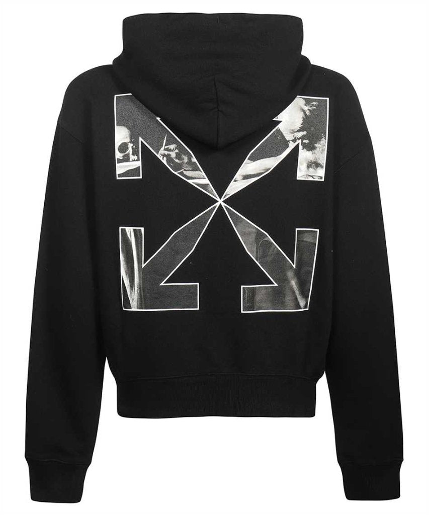 Off-White™ Black Caravaggio Arrow hoodie