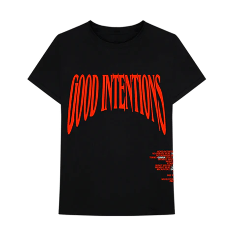 Vlone x Nav Good Intentions Tee Black