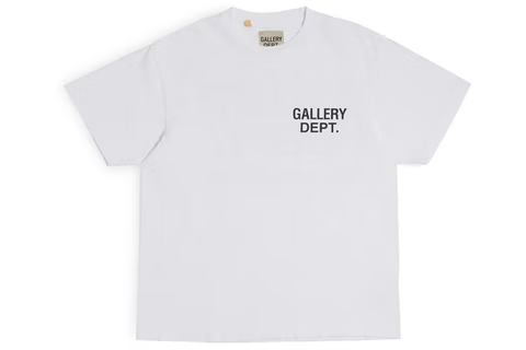 Gallery Dept. Souvenir T-Shirt White Black