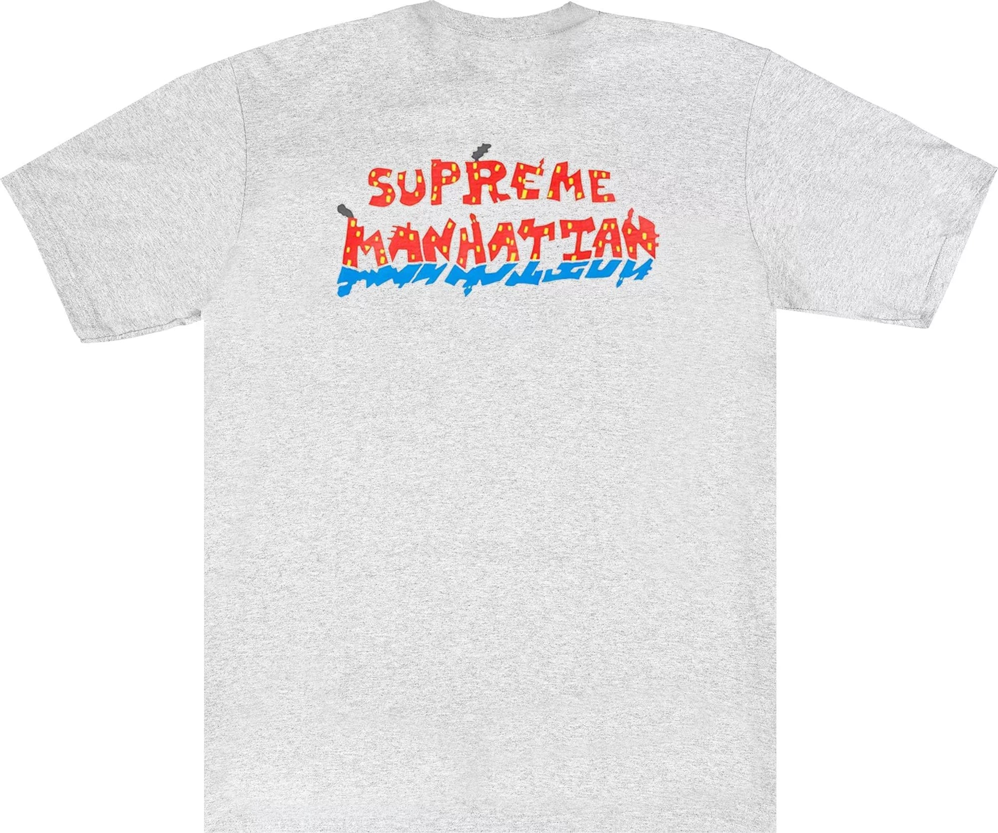 Supreme Manhattan Tee Ash Grey