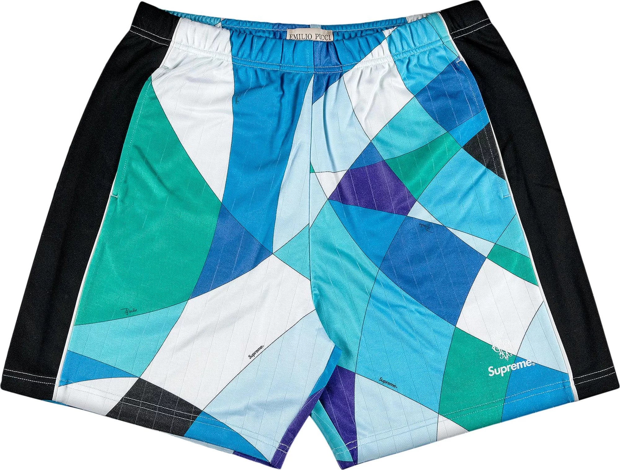 Supreme Emilio Pucci Soccer Short Blue