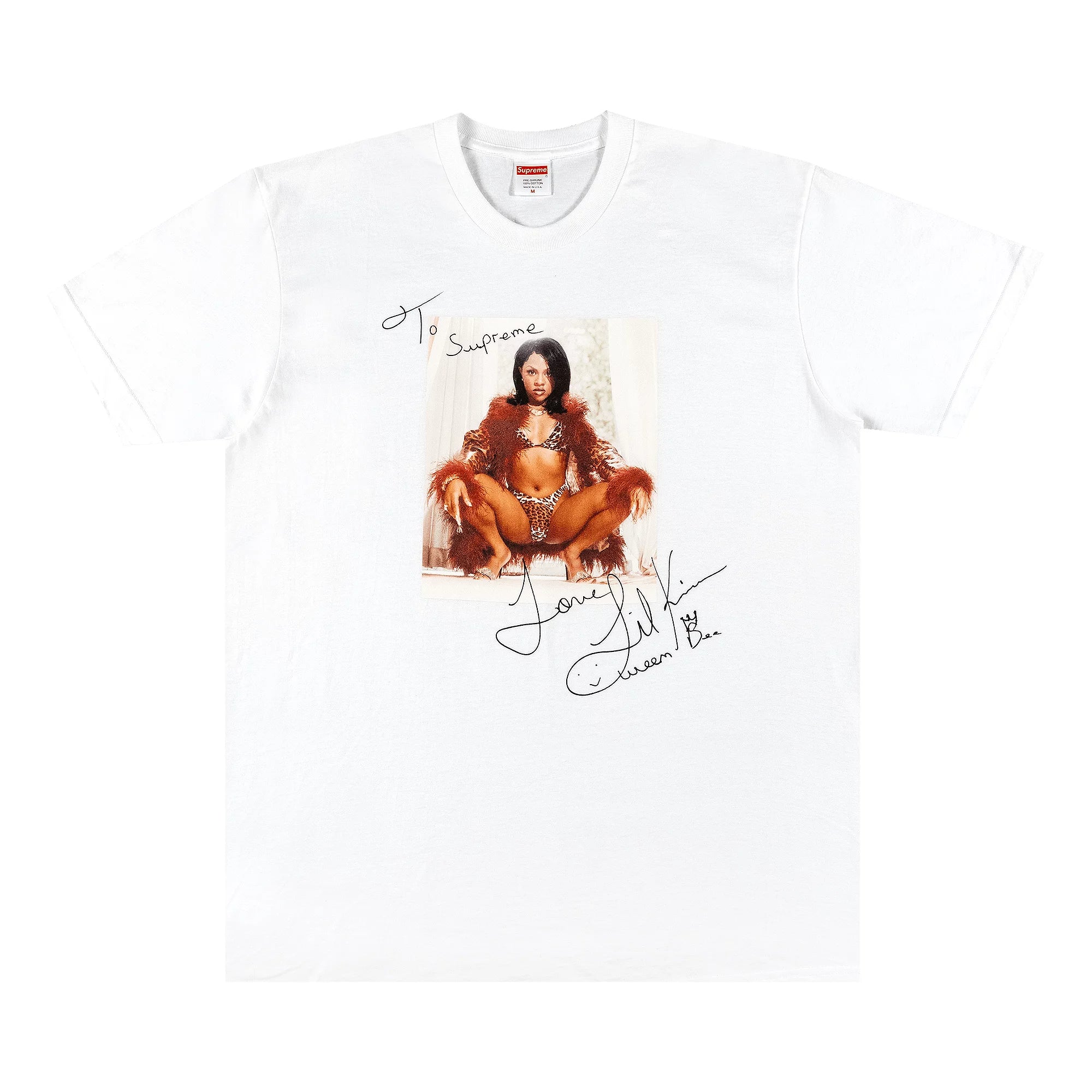 Supreme Lil Kim Tee White