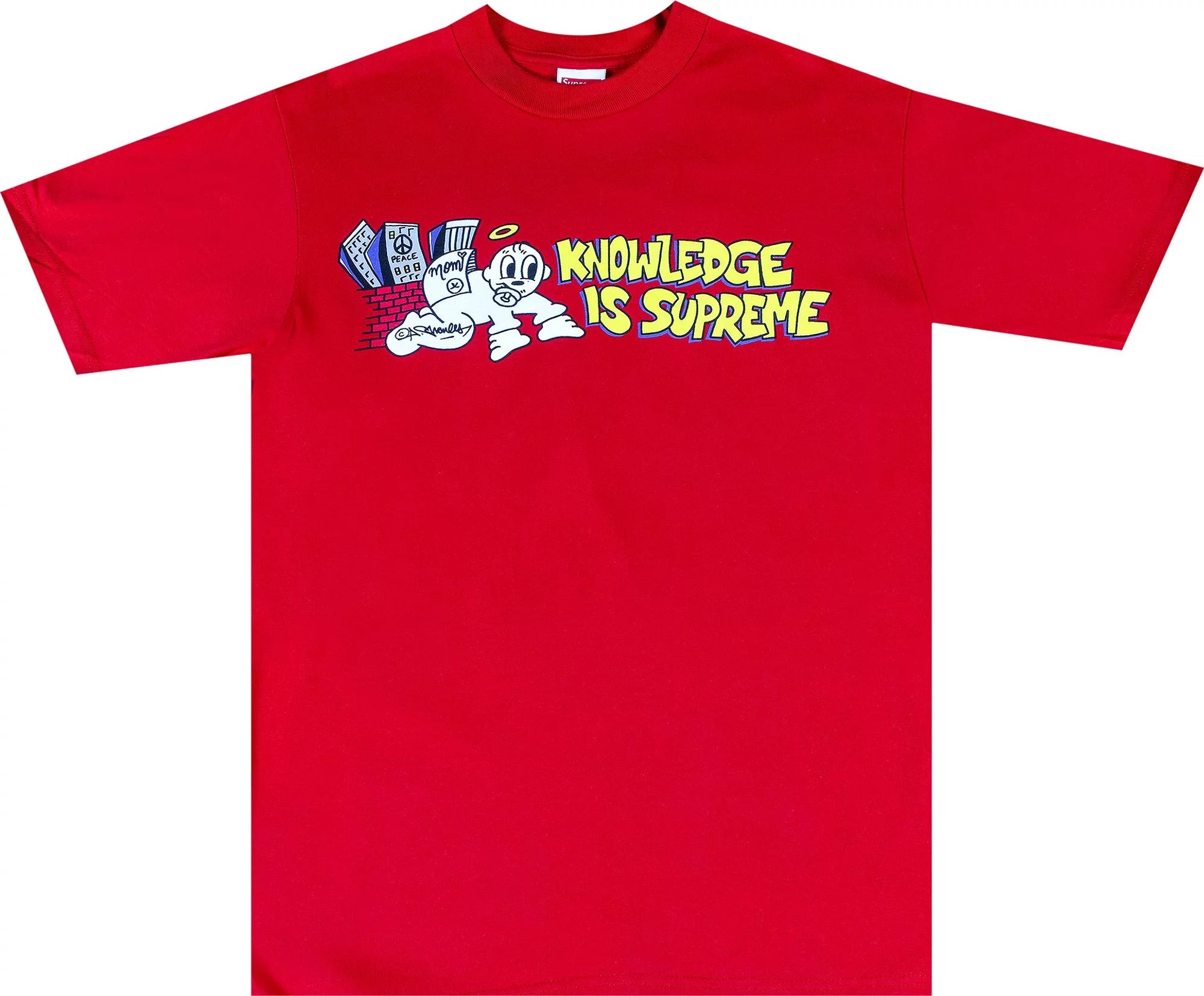 Supreme Knowledge Tee Red