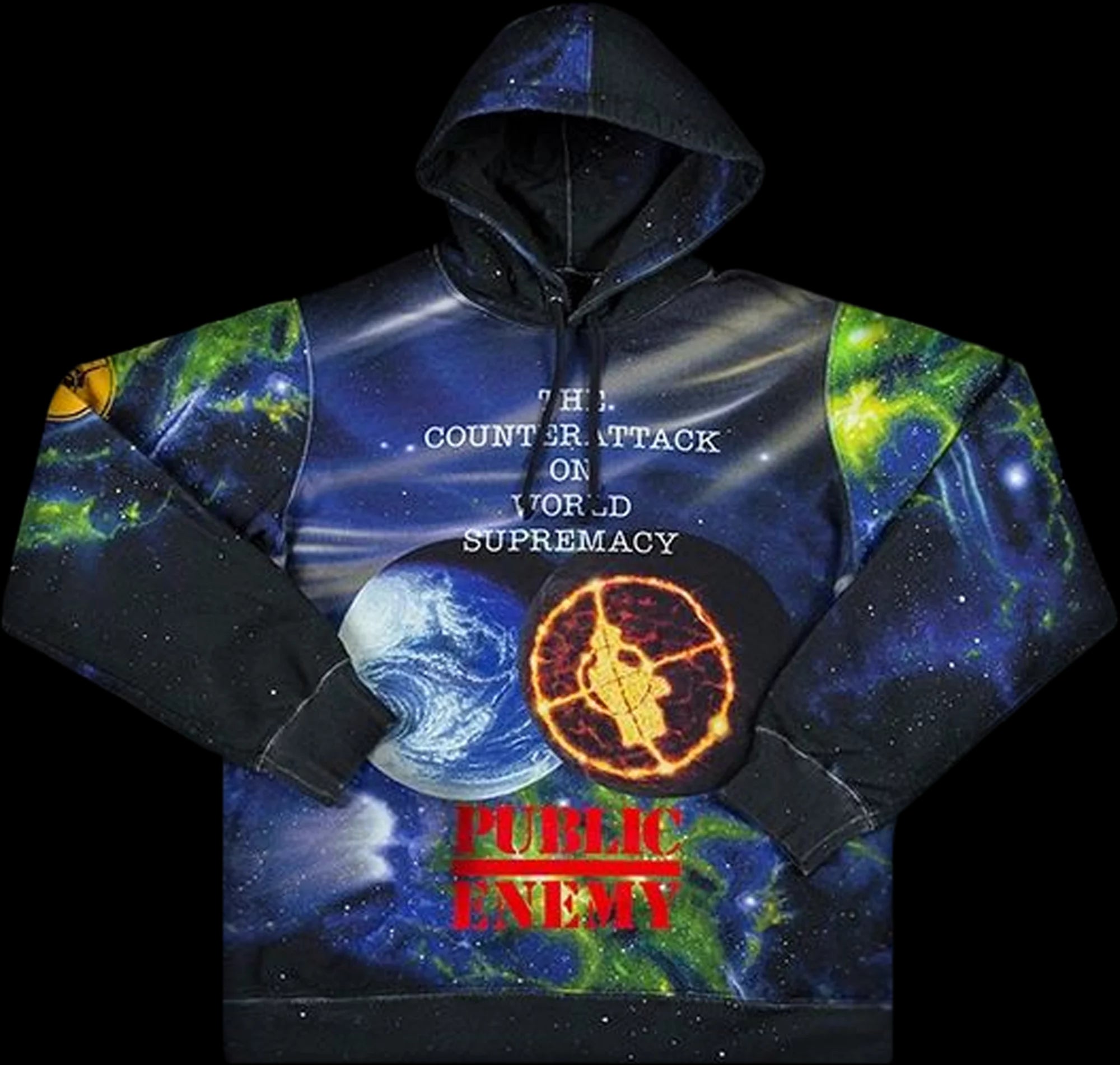Supreme UNDERCOVER/Public Enemy Hooded Sweatshirt Multi