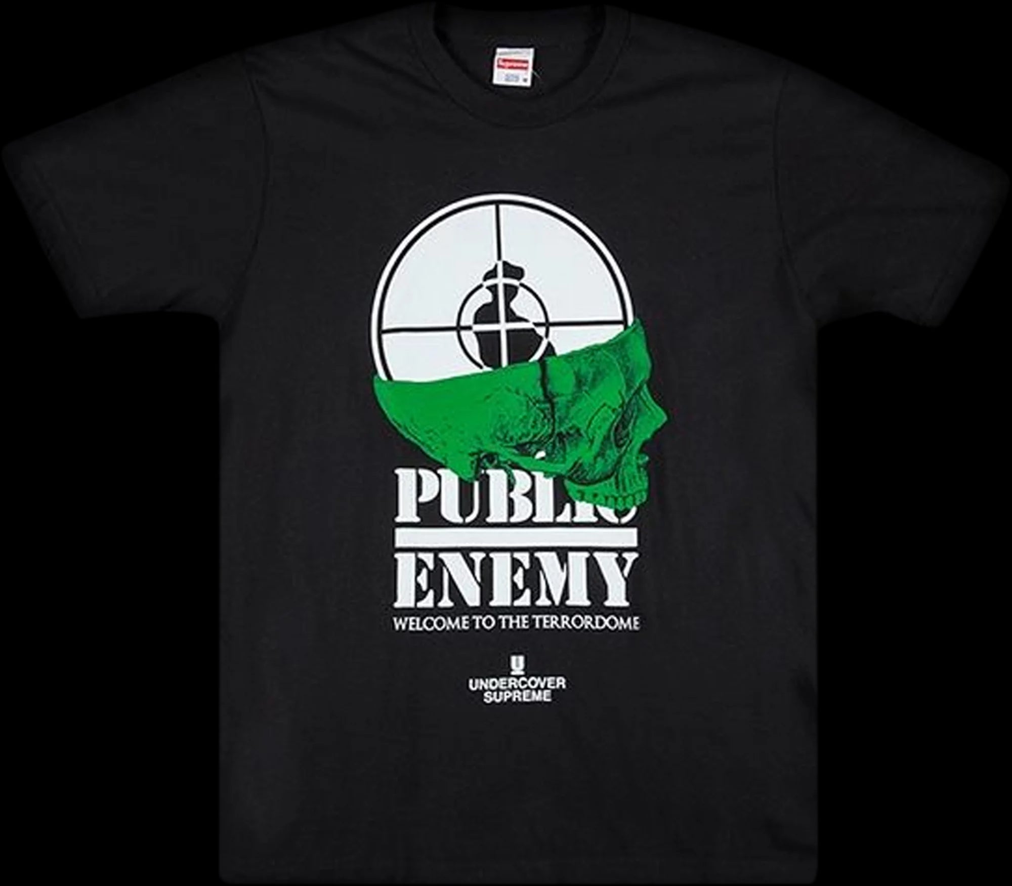 Supreme UNDERCOVER/Public Enemy Terrordome Tee Black