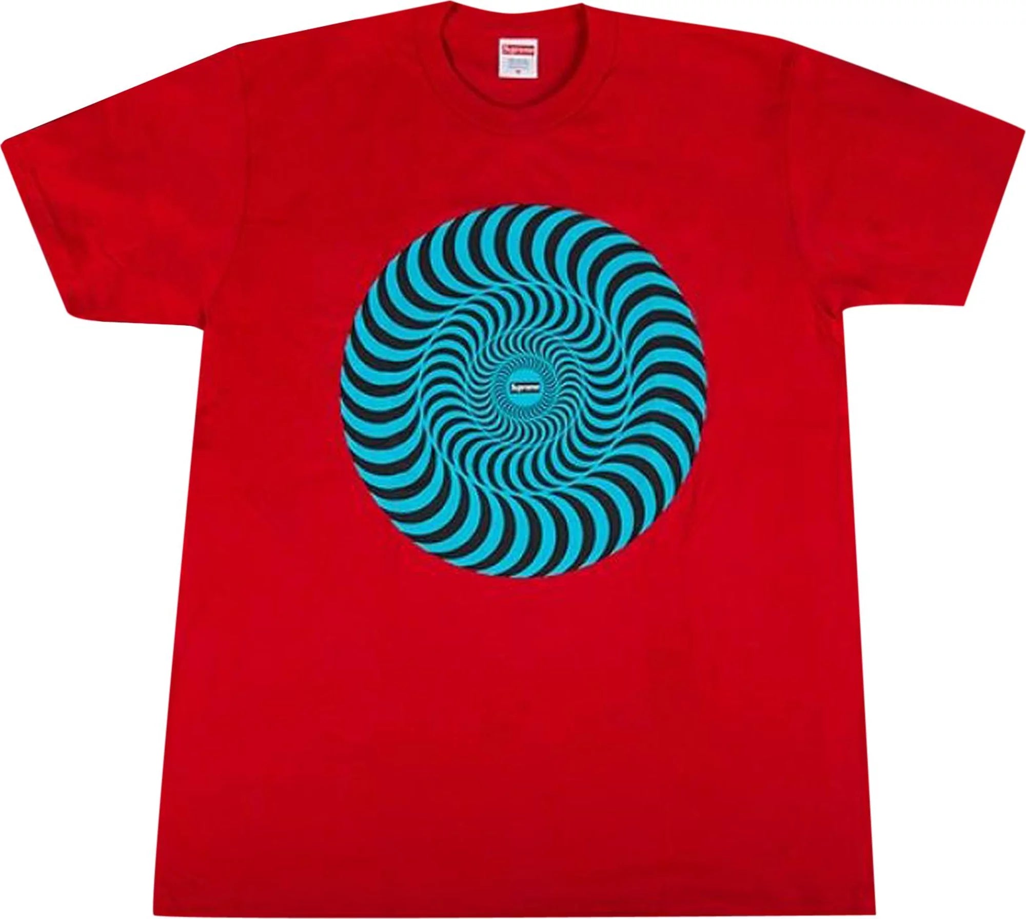 Supreme Spitfire Classic Swirl T-shirt Red