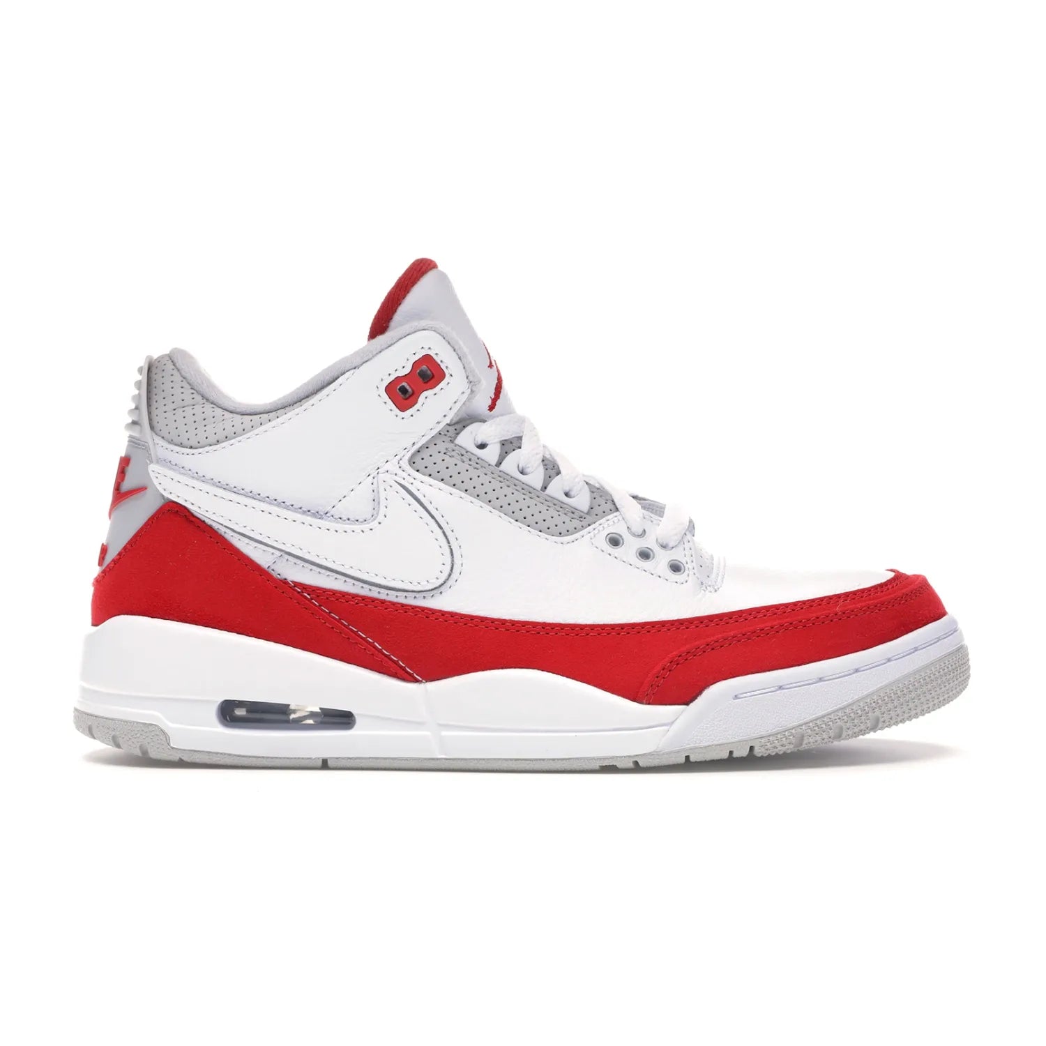 Jordan 3 Retro Tinker White University Red