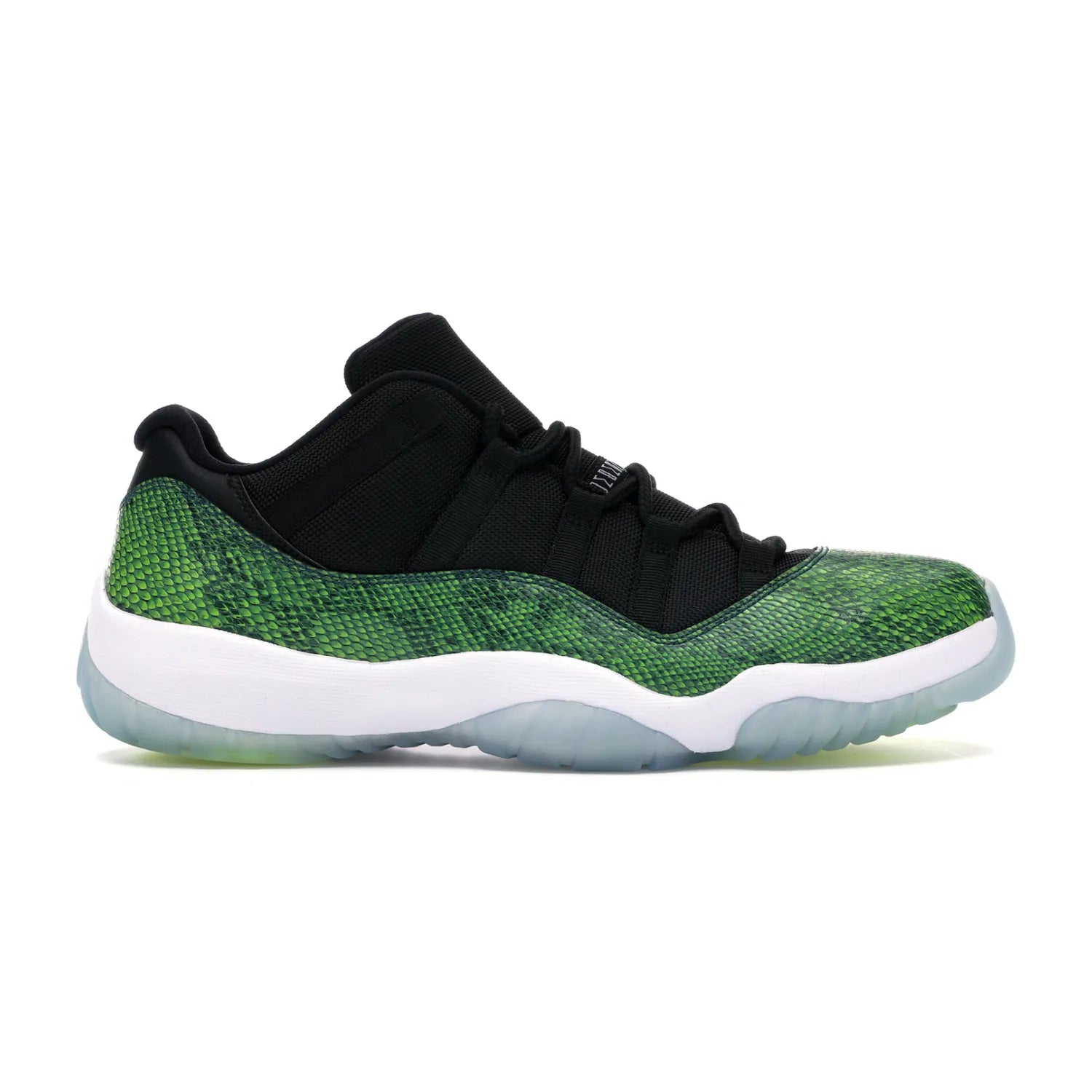 Jordan 11 Low Green Snakeskin