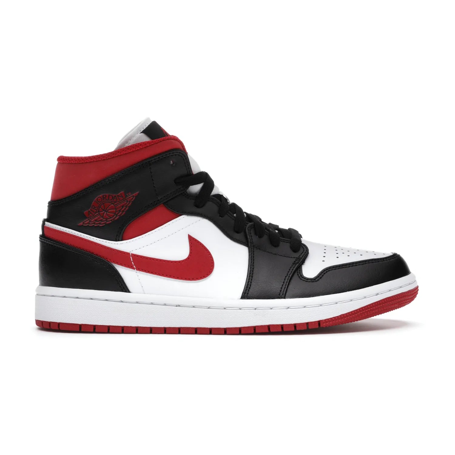 Jordan 1 Mid Gym Red Black White