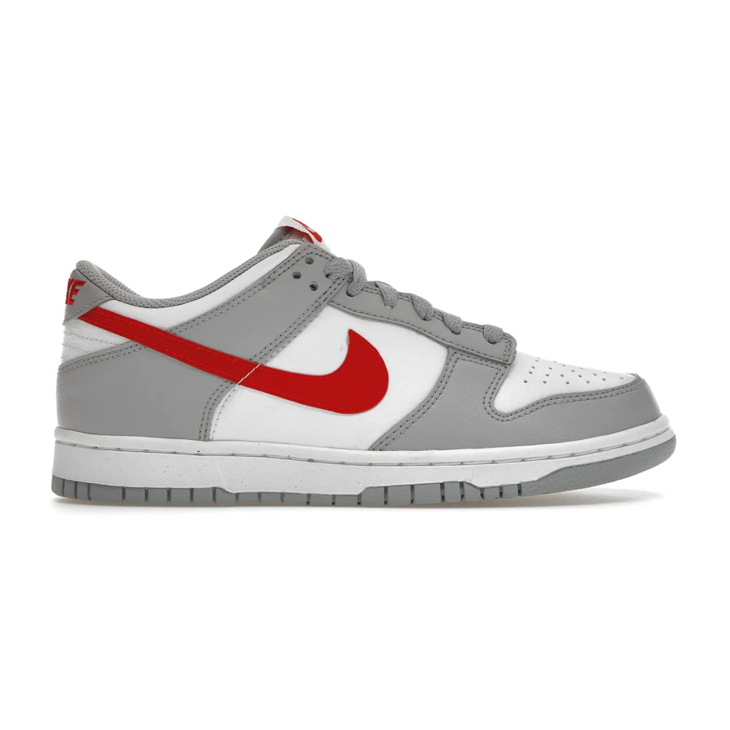 Nike Dunk Low White Grey Red (GS)