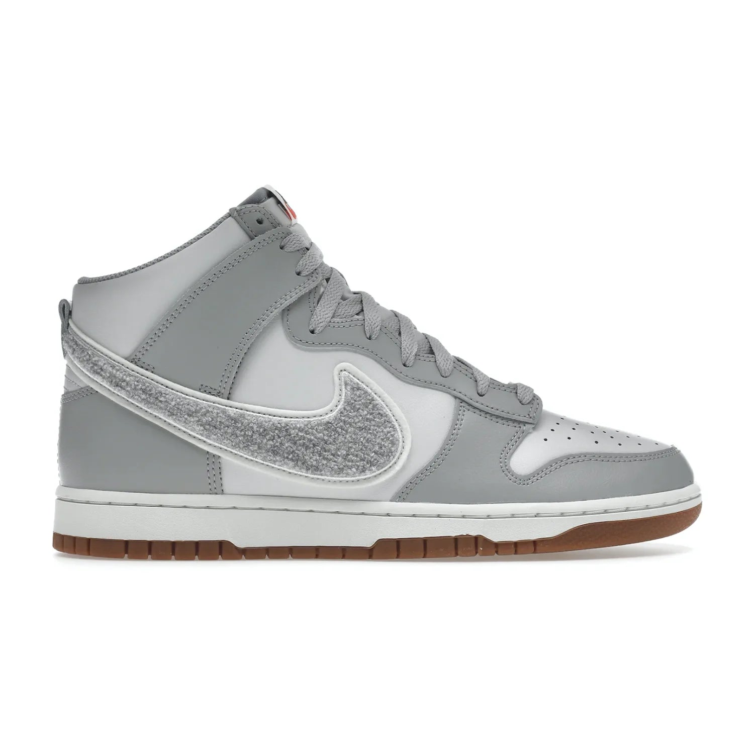 Nike Dunk High University Chenille Swoosh Light Smoke Grey