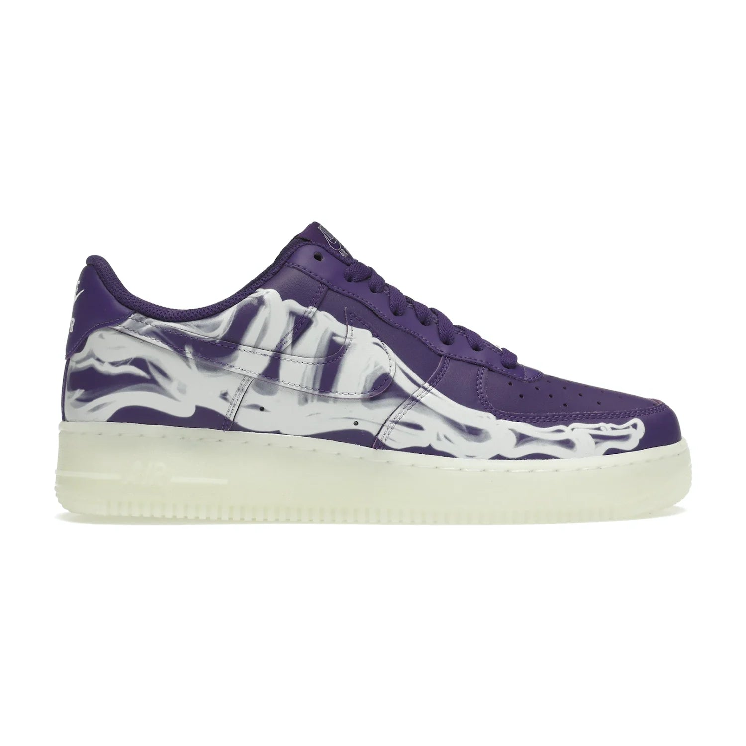 Nike Air Force 1 Low '07 QS Purple Skeleton Halloween (2021)