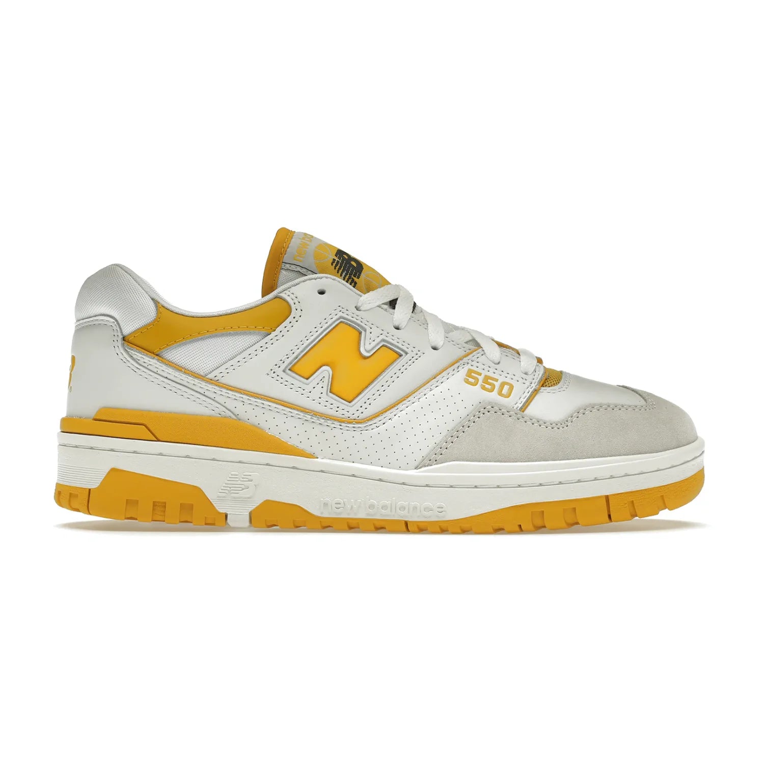 New Balance 550 Sea Salt Varsity Gold