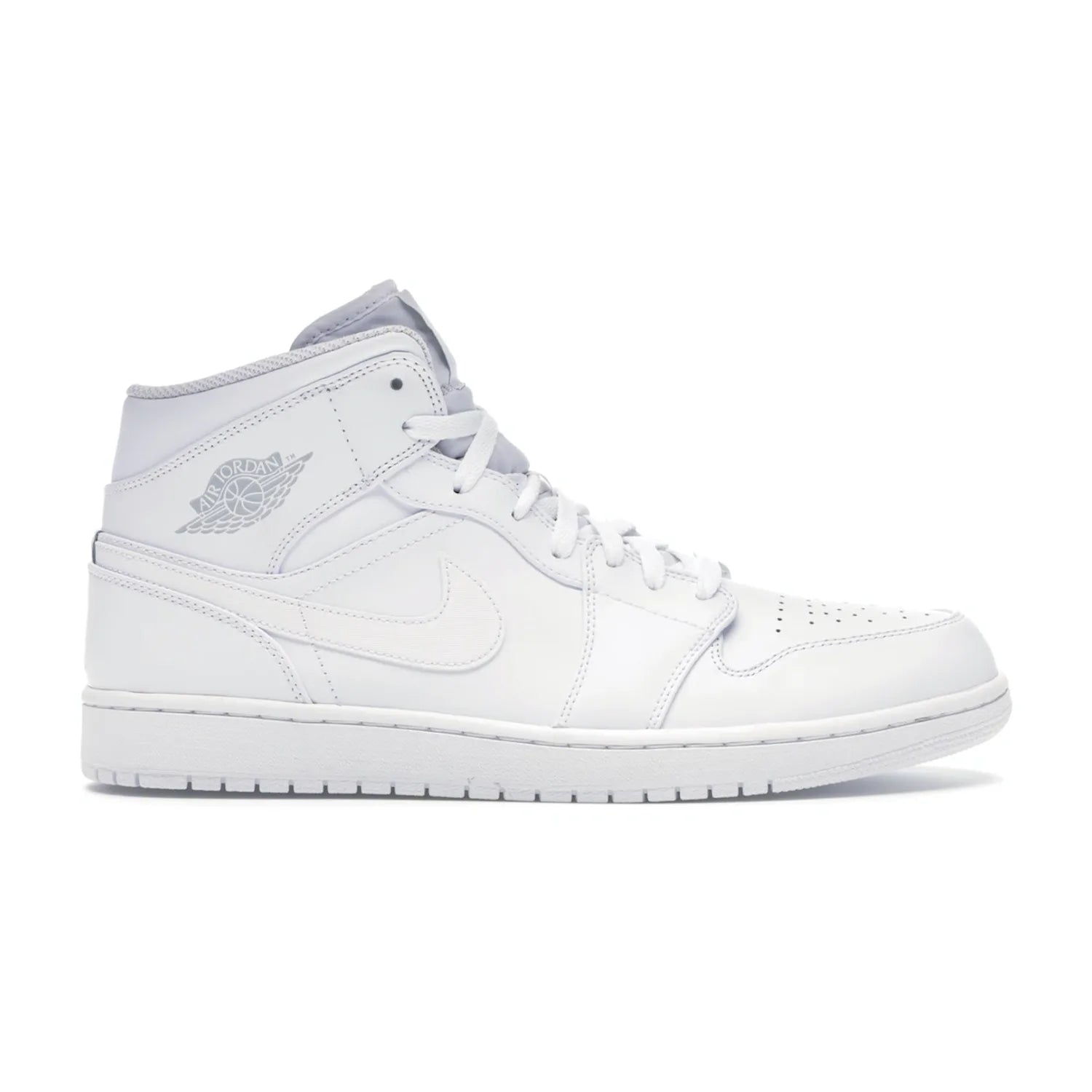 Jordan 1 Mid White/Pure Platinum