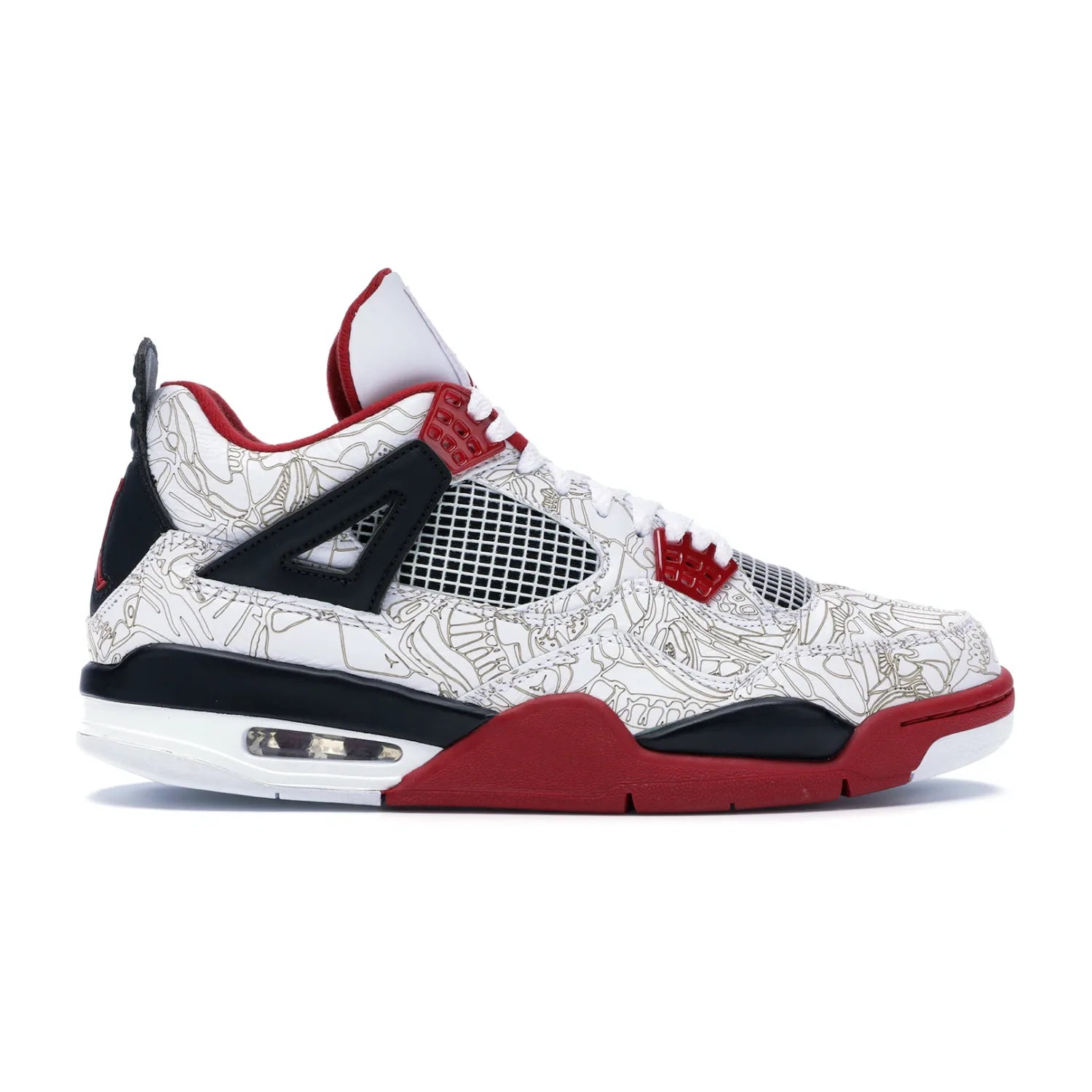 Jordan 4 Retro White Laser