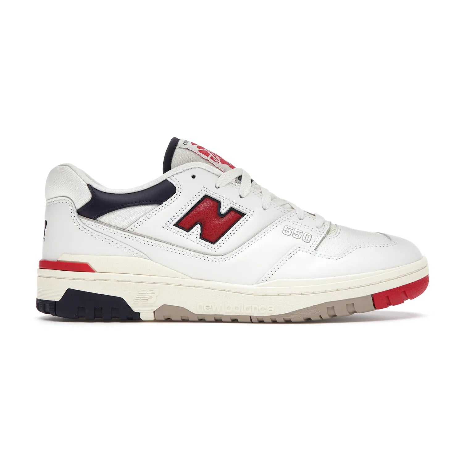 New Balance 550 Aime Leon Dore White Navy Red