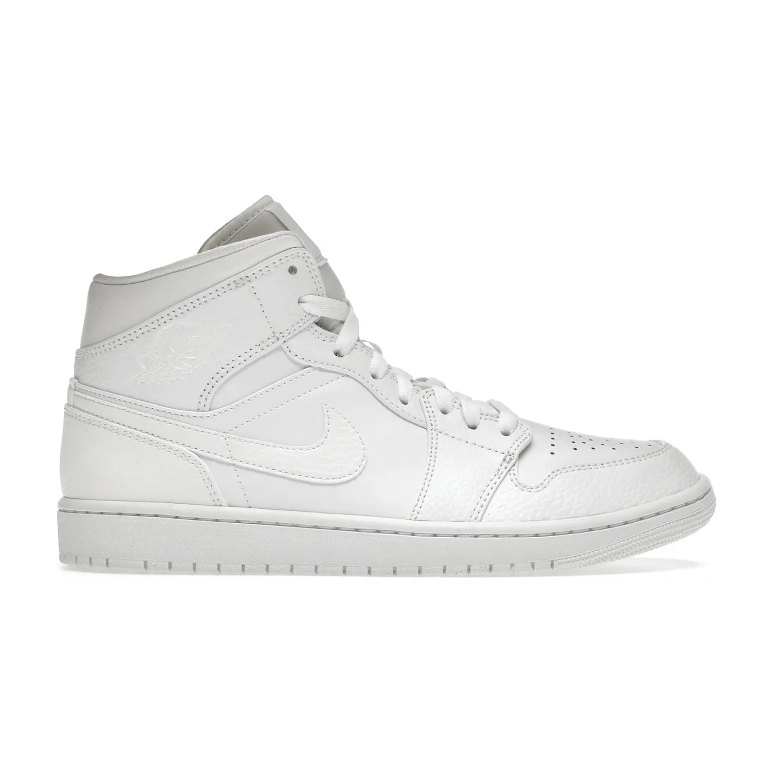 Jordan 1 Mid Triple White 2.0 (2020)