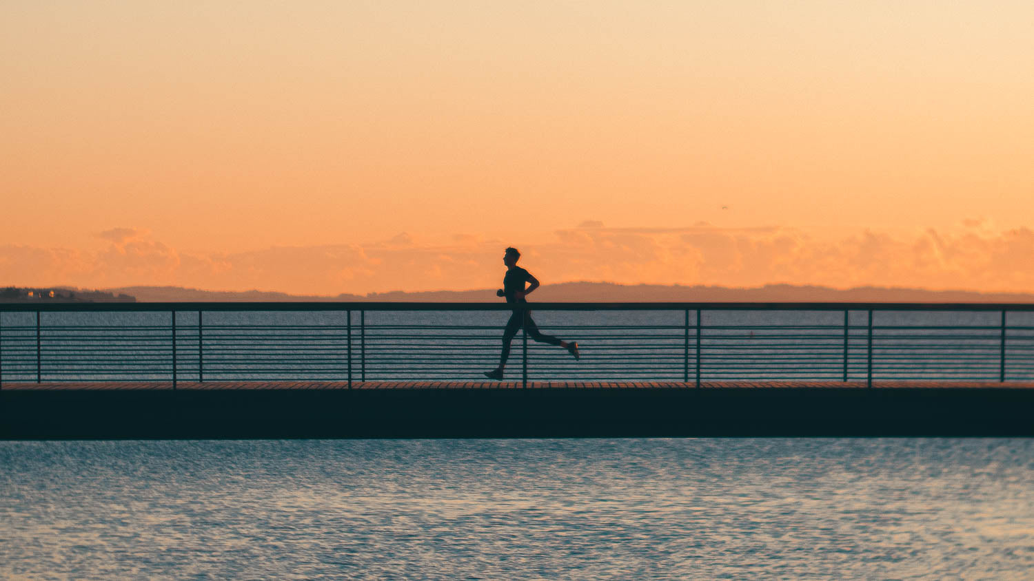 10 tips til løb, solnedgang