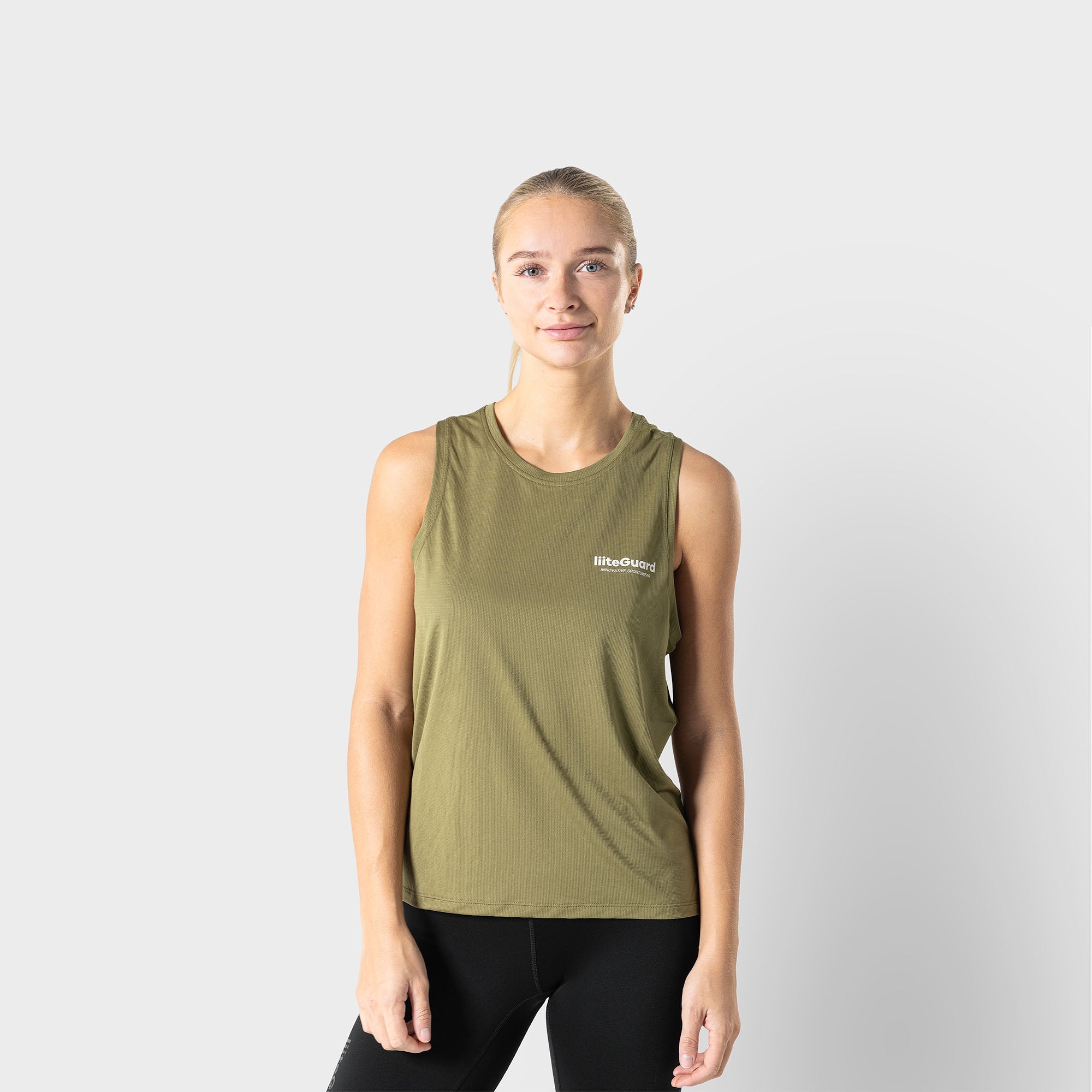 Billede af Singlet | Grøn | Str. XL | Kvinder liiteGuard