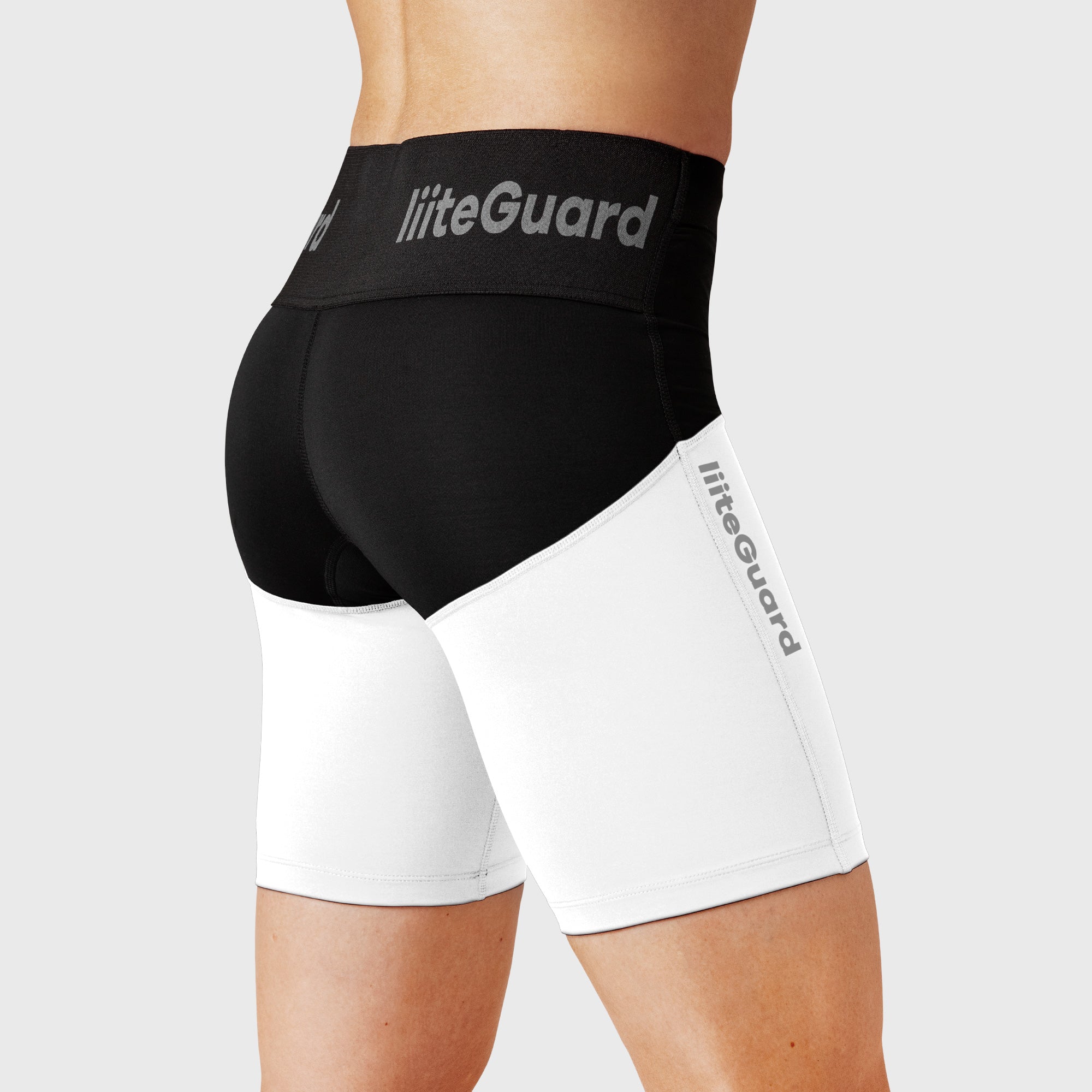 Se Lyskenshorts | Hvid | Str. S | Unisex liiteGuard hos liiteGuard