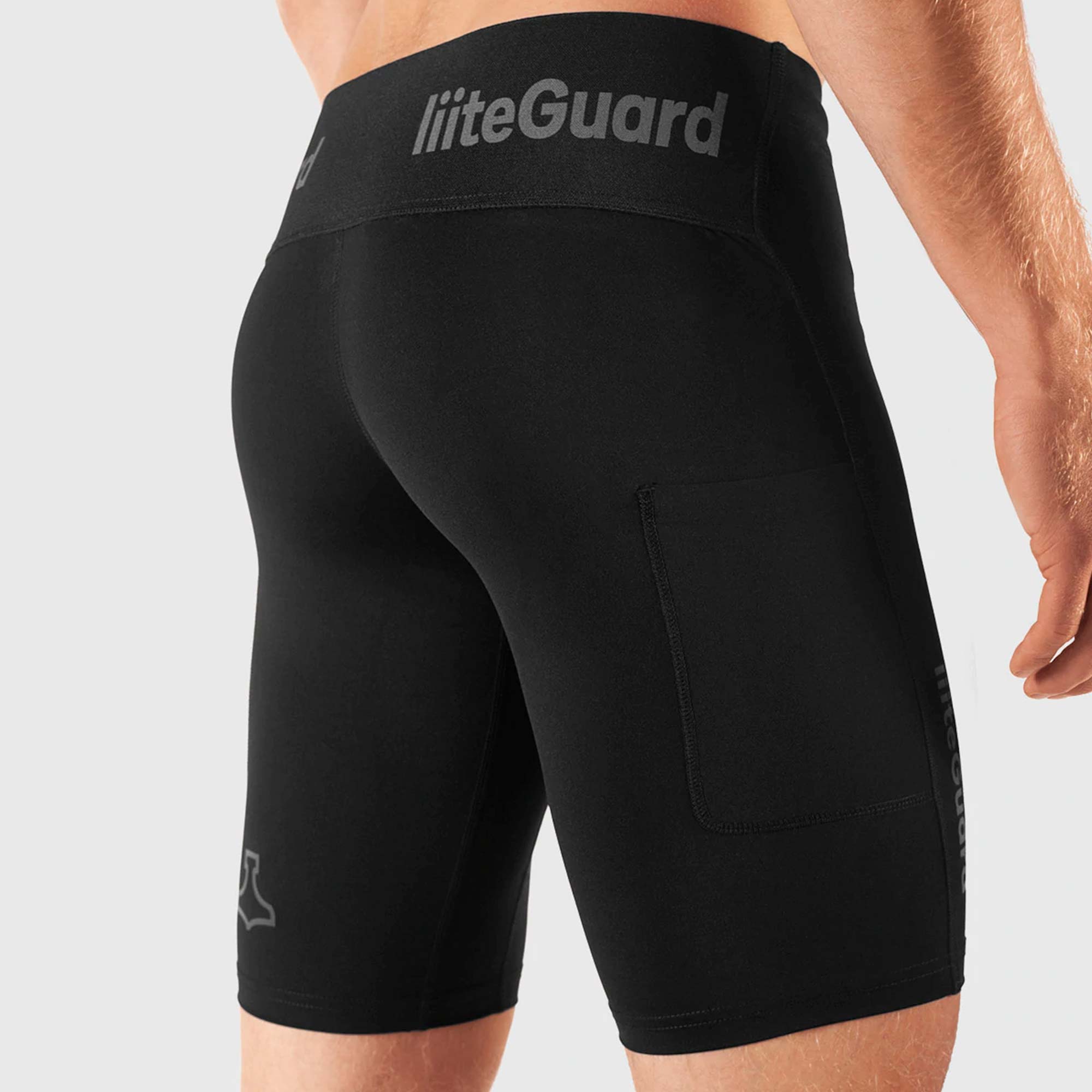 Se liiteGuard GLU-TECH tights | | Str. Black / S | Mænd hos liiteGuard