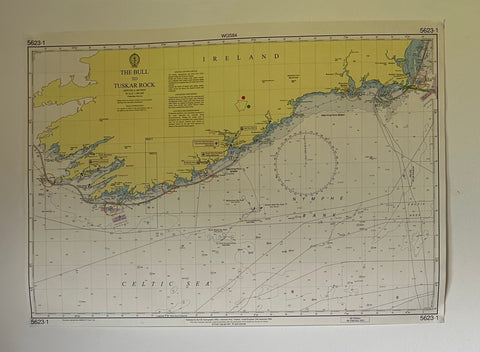 Admiralty Map of Irish Coast