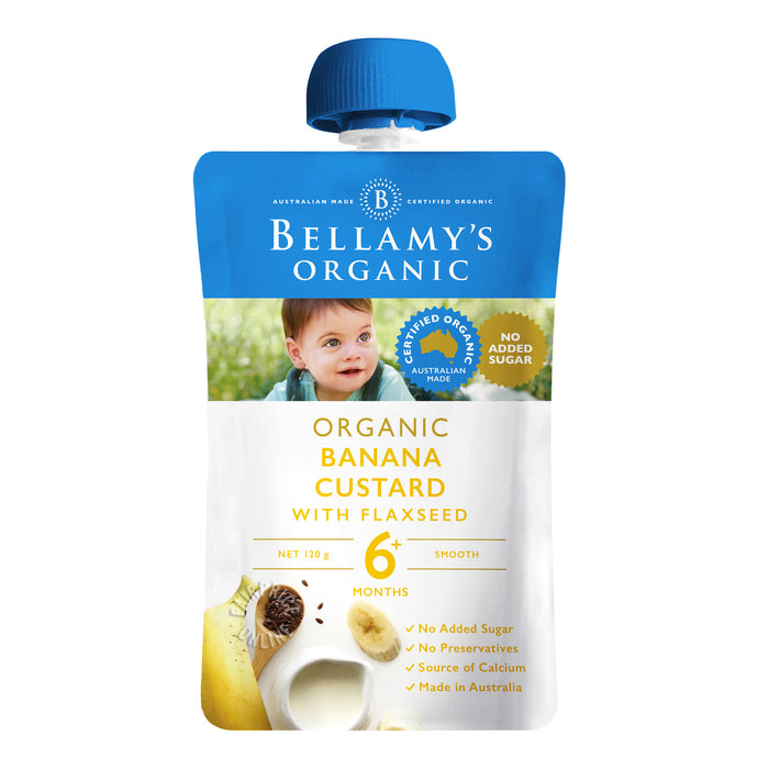 banana custard baby food