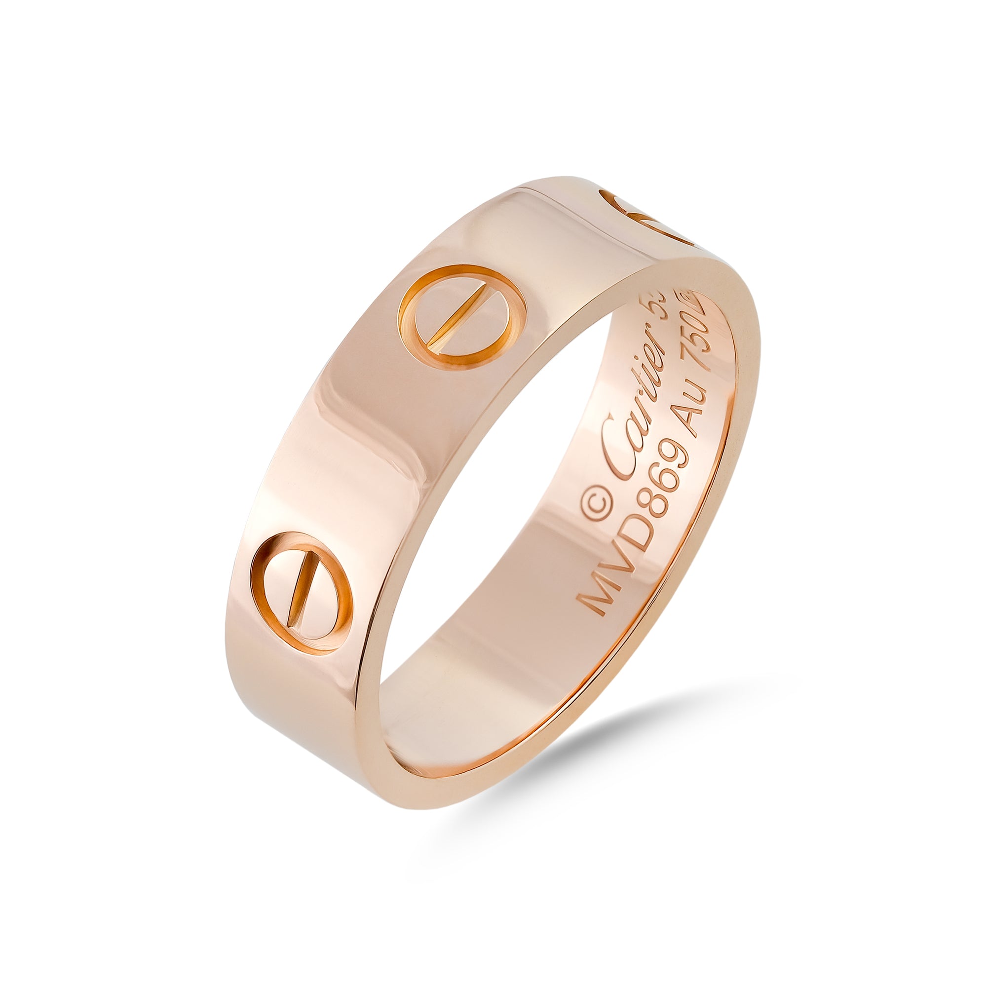 Cartier 18k rose gold Love bangle bracelet - WatchesLikeNew