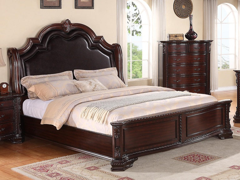 Stanley Queen Size Bedroom Set - Brown