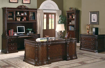 gorman double pedestal executive desk